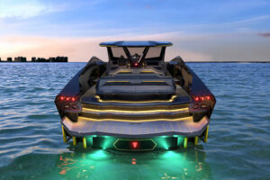 Lamborghini a prezentat Technomar 4000CP pentru Lamborghini '63 Super-Yacht