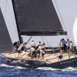 Ambarcațiunea de 93 de picioare Bullitt a lui Andrea Recordati a fost câștigătoarea Rolex Middle Sea Race de anul trecut. Foto: IMA / Studio Borlenghi