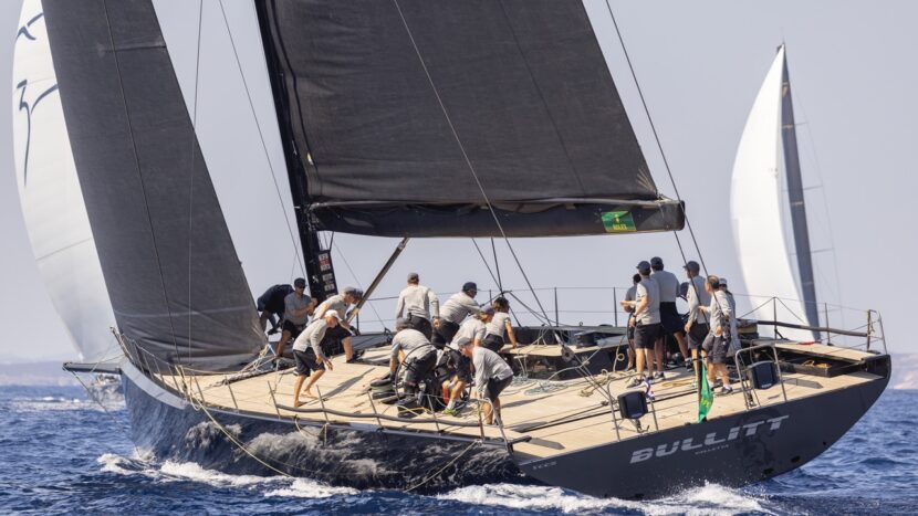 Ambarcațiunea de 93 de picioare Bullitt a lui Andrea Recordati a fost câștigătoarea Rolex Middle Sea Race de anul trecut. Foto: IMA / Studio Borlenghi