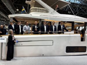 Nimbus 495 Flybridge @Boot Dusseldorf 2025. Foto: Adrian Drăgan