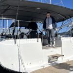 Bavaria C46 seatrial Varna, Bulgaria 2025- renunțarea lșa garajul pentru tender a dus l amaximizarea spațiului interior pentru cabine