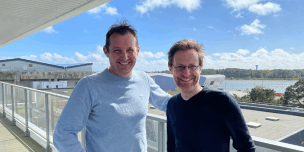 Jean-Francois Cuzon, cofondator și CEO al Pixel sur Mer & Benjamin Muyl, MDS copartener
©DR/Pixel sur Mer