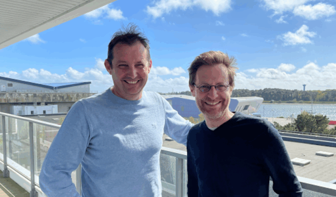 Jean-Francois Cuzon, cofondator și CEO al Pixel sur Mer & Benjamin Muyl, MDS copartener
©DR/Pixel sur Mer