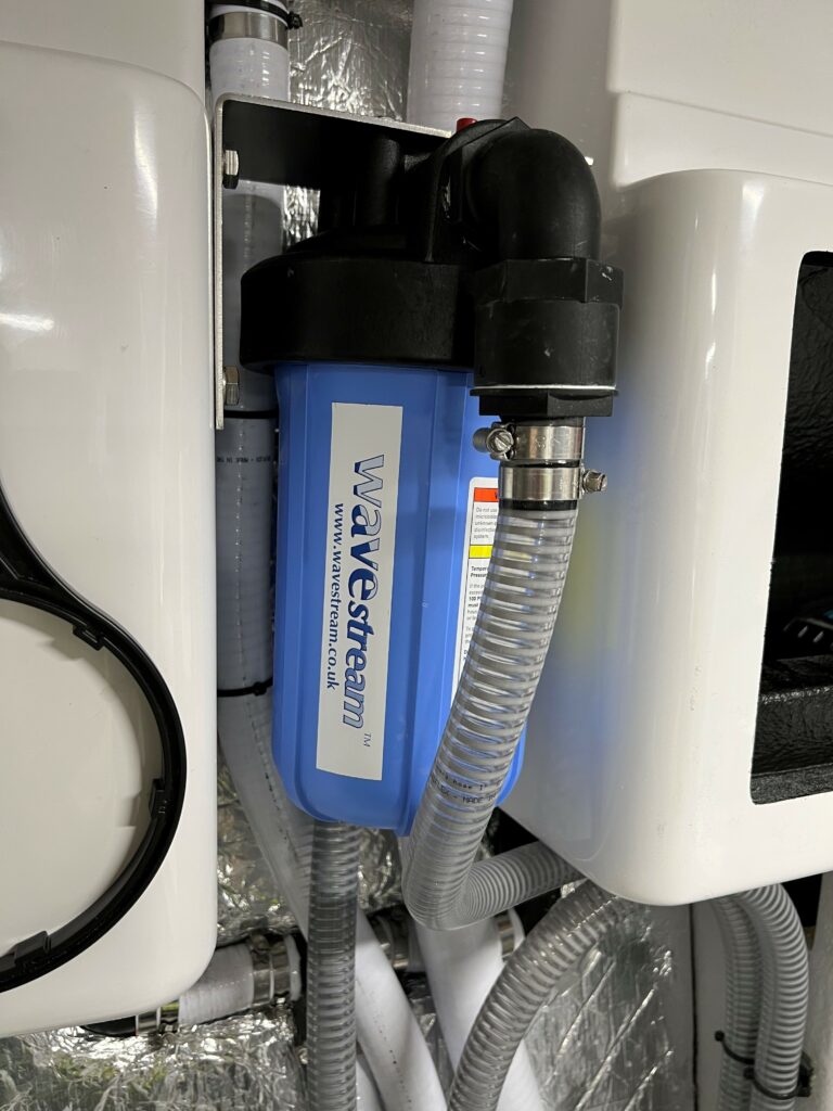 Sistemul WSS2 de pe Sunseeker Predator