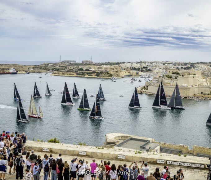 Startul celei de-a 46-a ediții a Rolex Middle Sea Race