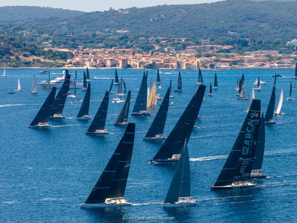 Start din Golful Saint-Tropez. Foto: Loro Piana / Studio Borlenghi