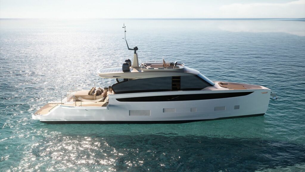 Azimut prezxintă o serie de trei modele eco: Seadeck 7,8 și 9